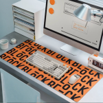 Lofree Desk Mat - Vintage Orange