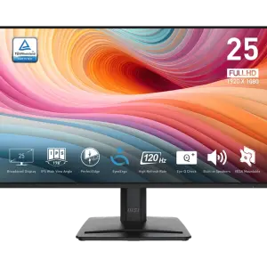 Màn hình MSI PRO MP251 E2 (24.5 inch/FHD/IPS/120Hz/1ms/Loa) - Chính hãng